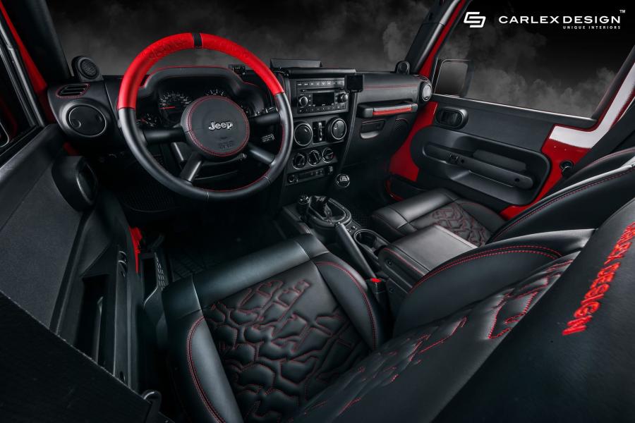 Торпедо Jeep Wrangler Unlimited by Carlex Design 2018 года  (фото 5 из 13)